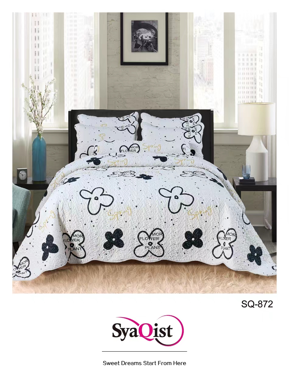 SYAQIST - CADAR SUPER QUEEN Printed 6IN1 SQND872-R2