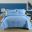 SYAQIST - SUPER KING PREMIUM EMBROIDERY 3IN1 SKEmb3P061 SKY BLUE