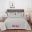 SYAQIST - DIAMOND COLLECTION~ SUPER QUEEN PATCHWORK BEDSHEET 6IN1 DC006-LIGHT GREY