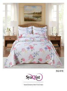 SYAQIST - CADAR SUPER QUEEN Printed 6IN1 SQND916