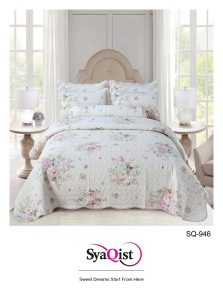 SYAQIST - CADAR SUPER QUEEN Printed 6IN1 SQND946
