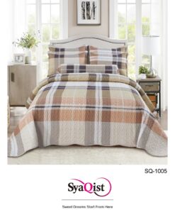 SYAQIST - CADAR SUPER QUEEN Printed 6IN1 SQND1005