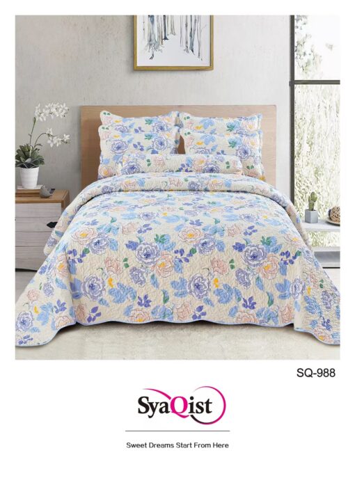 SYAQIST - CADAR SUPER QUEEN Printed 6IN1 SQND988