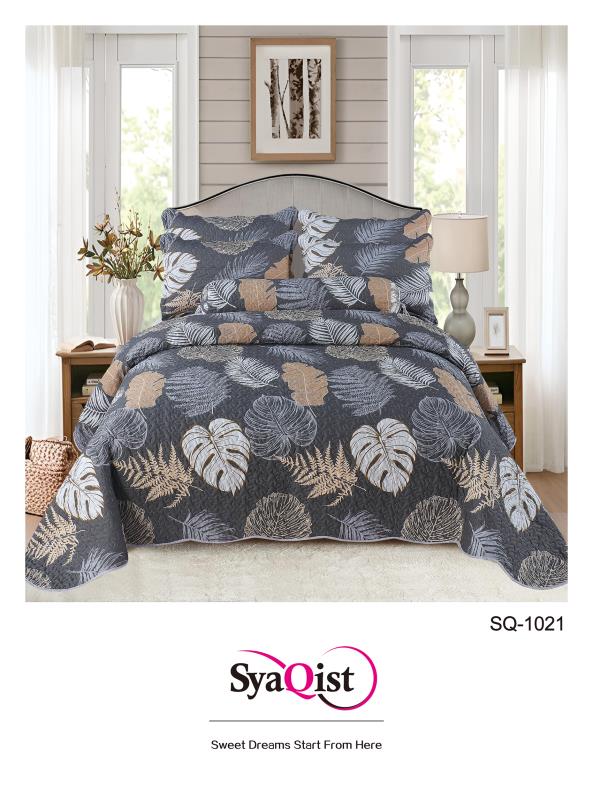 SYAQIST - CADAR SUPER QUEEN Printed 6IN1 SQND1021 R-15