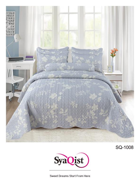 SYAQIST - CADAR SUPER QUEEN Printed 6IN1 SQND1008