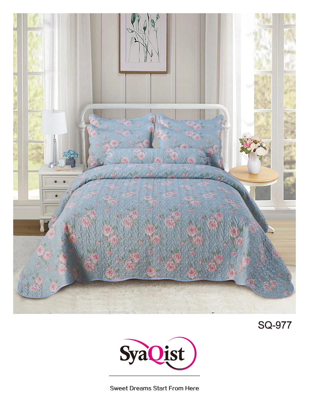SYAQIST - CADAR SUPER SINGLE PRINTED 3IN1 SSND-977