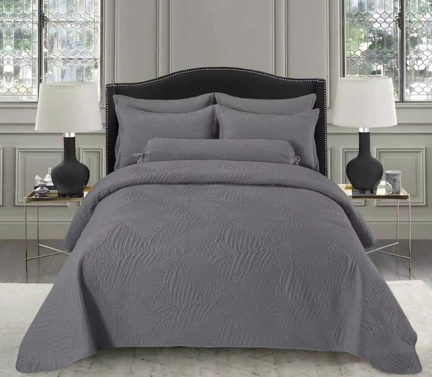 SYAQIST LEAF COLLECTION SUPER QUEEN 6IN1  LC002 — Imperial Slate